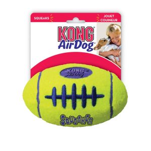 Kong Airdog Squeaker Football Dog Toy - Image 3