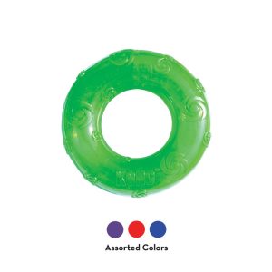KONG Squeezz Ring Dog Toy - Image 3