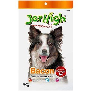 JerHigh Bacon Chicken Dog Treats - 70 g