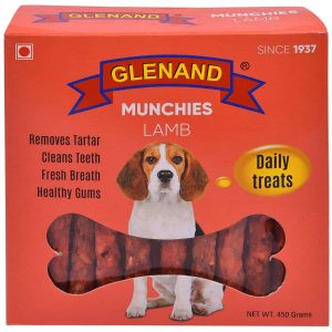 Glenand Dog Munchies 450G Lamb