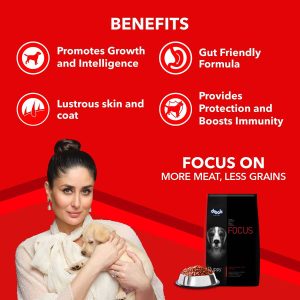 Drools Focus Starter Super Premium Dry Dog Food 15kg (+1kg Extra Free Inside) - Image 3