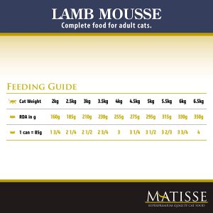 FARMINA Matisse CAT Mousse Lamb, Wet Food, Adult Cat, 12 Cans X 80 GMS Each - Image 6