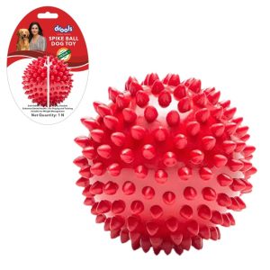Drools Non-Toxic Rubber Spike Ball Chew Toy Puppy/Dog Teething Toy - 3 inches - Image 2
