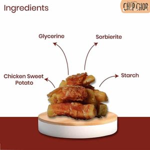 Chip Chops Sweet Potato Chicken Dog Treat 70 gms - Image 2
